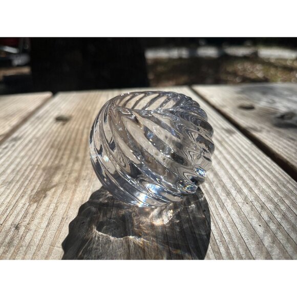 PartyLite Illusions Glass Swirl Tea Light Holder P0463 - Picture 3 of 10